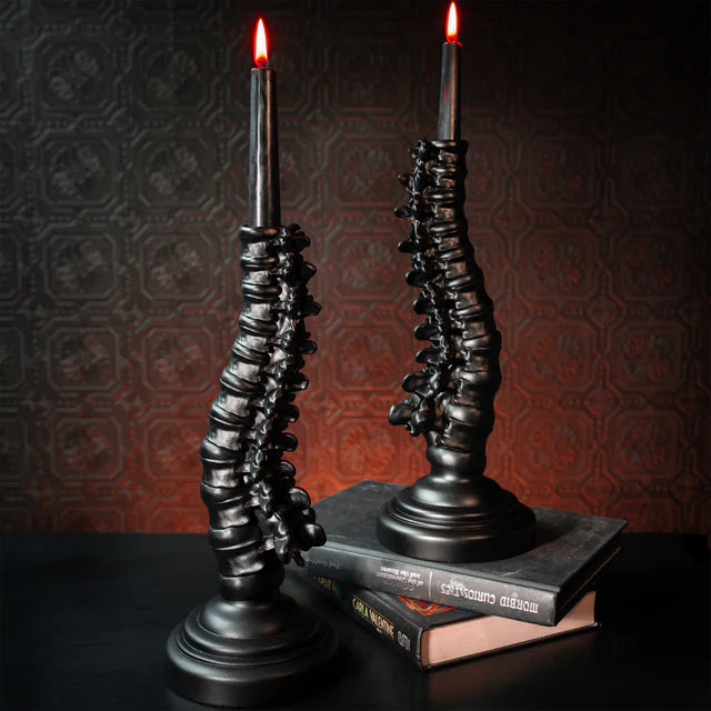 Spine Candlestick Holder by The Blackened Teeth