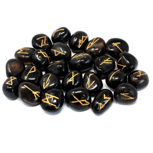 Black Jasper Rune Stones