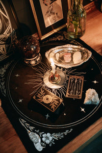 Celestial Velvet Altar Cloth