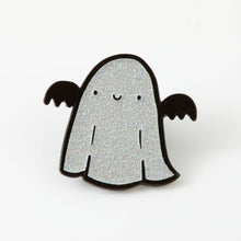 Load image into Gallery viewer, Sparkle Ghost Enamel Pin