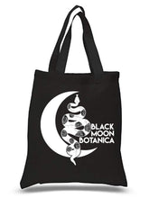 Load image into Gallery viewer, Black Moon Botanica Tote Bag