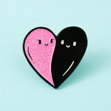 Load image into Gallery viewer, Heart Ghosts Enamel Pin