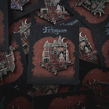 Load image into Gallery viewer, Bleeding Haunted Mansion Halloween Enamel Pin