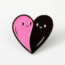 Load image into Gallery viewer, Heart Ghosts Enamel Pin