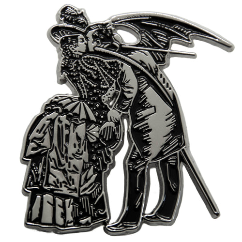 Devil's Kiss Victorian Goth Enamel Pin