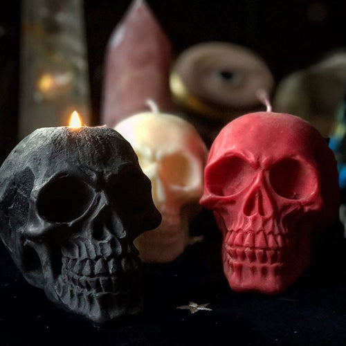 Skull Candle Soy Wax