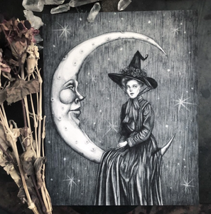 Moon Magick Art Print by Caitlin McCarthy
