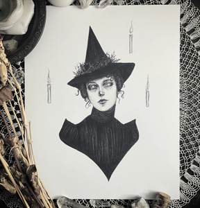 Candlelight Art Print by Caitlin McCarthy